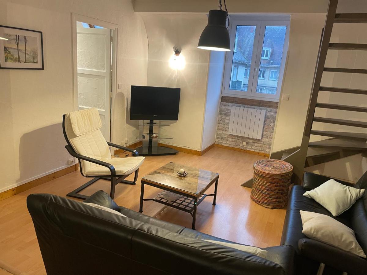 Pause En Seine- Appartement En Duplex Caudebec-en-Caux Buitenkant foto