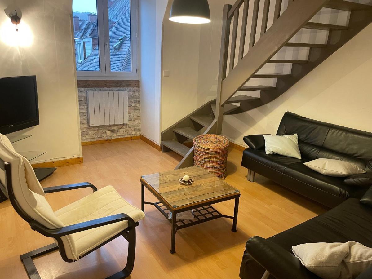 Pause En Seine- Appartement En Duplex Caudebec-en-Caux Buitenkant foto